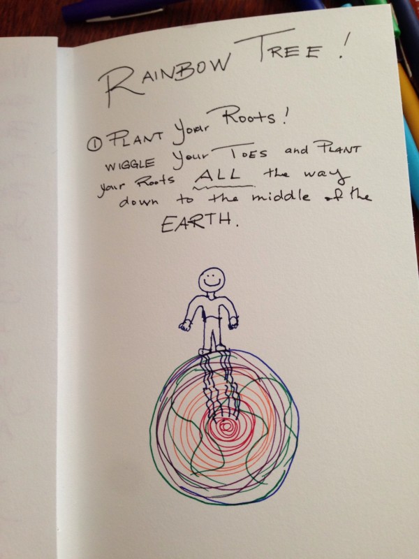 Rainbow Tree - Plant your roots - Chakra Balancing for kids