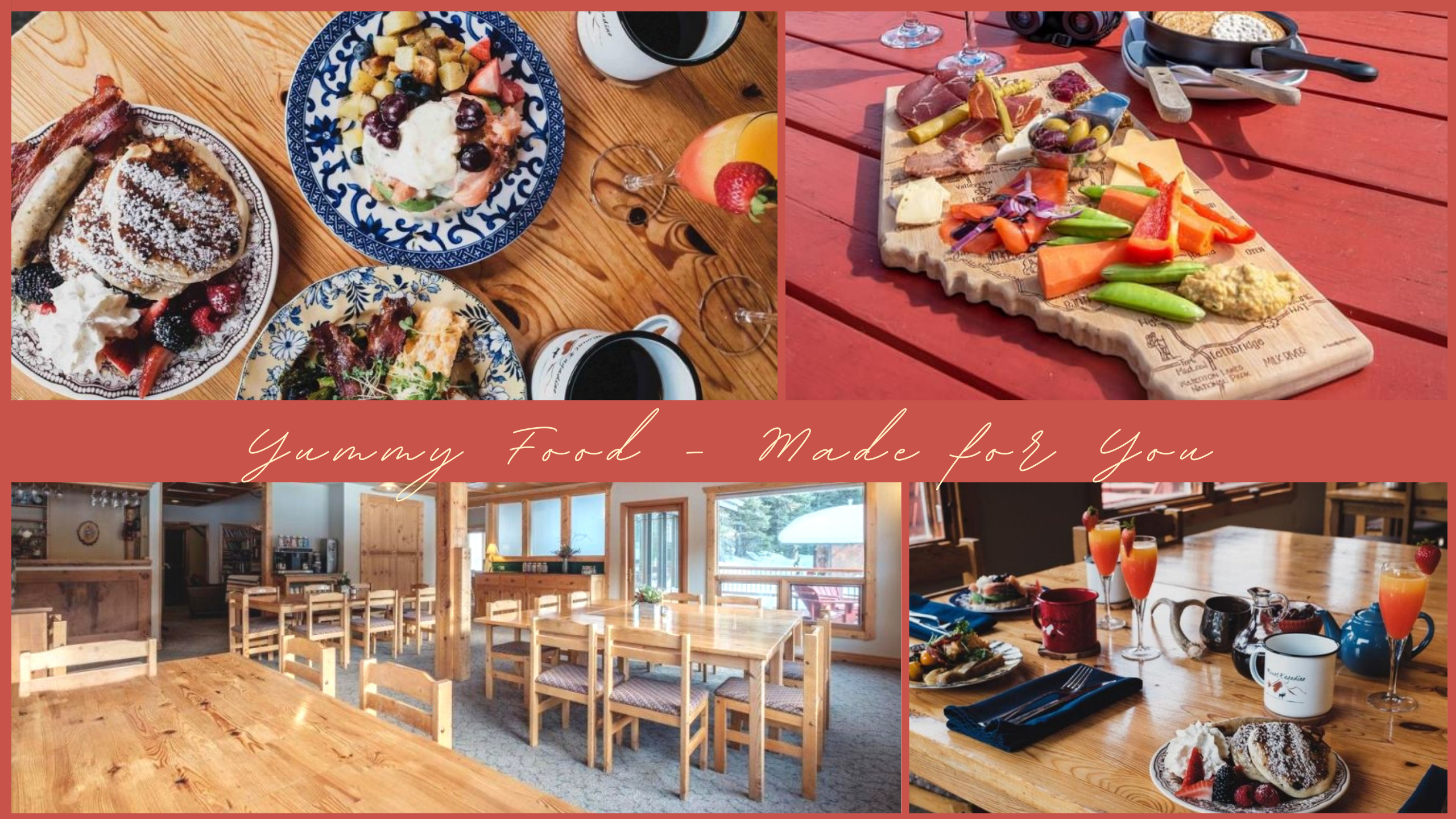 Yummy Food Made for You - LunaHolistic Retreat - Mount Engadine Lodge