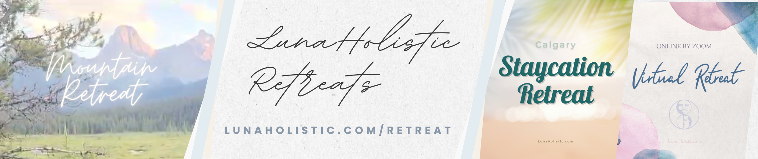 LunaHolistic Retreats - Staycation Retreat Calgary - Virtual Retreat Online by Zoom