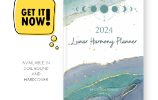 2024 Lunar Harmony Planner - Get it now! - Available in coil-bound and linen hardcover