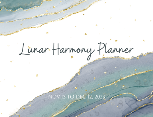 Lunar Harmony Planner – November 13 to December 12, 2023